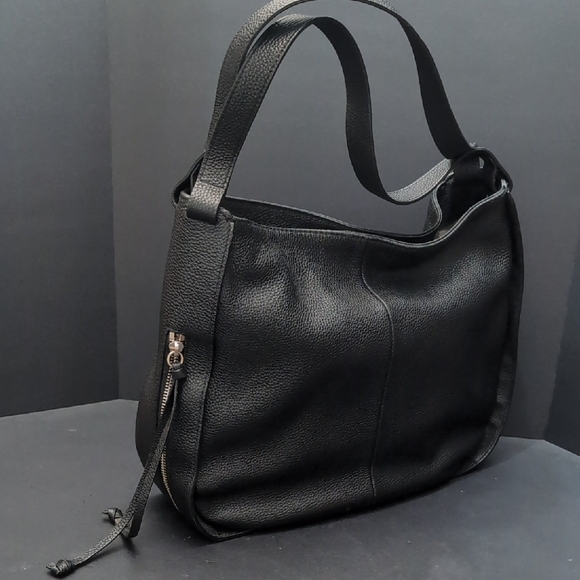 Vince Camuto Handbags - Vince Camuto Women's Black Genuine Leather Shoulder Bag/Hobo .
